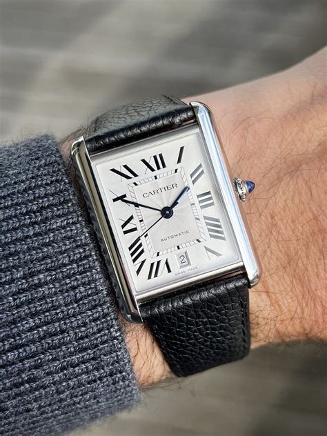 plain cartier|cartier tank watch.